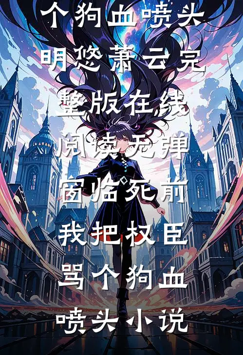 临死前,我把权臣骂个狗血喷头（明悠萧云）完整版在线阅读无弹窗_（临死前,我把权臣骂个狗血喷头）小说
