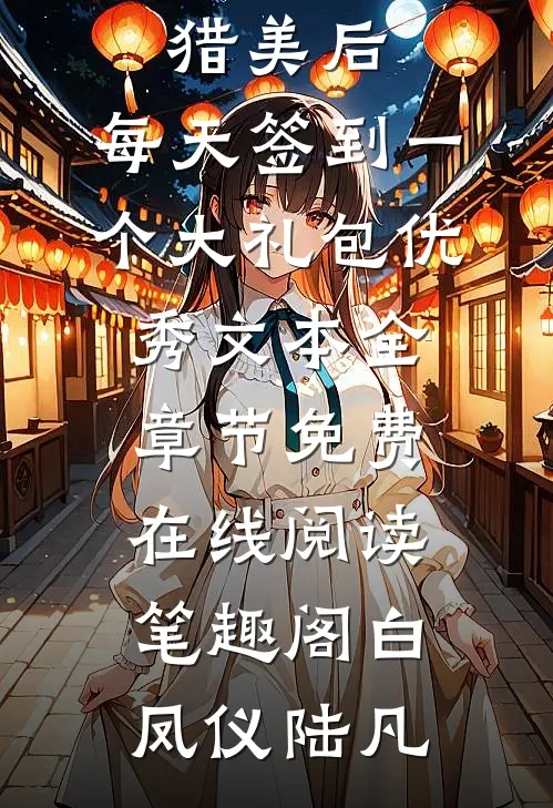 猎美后,每天签到一个大礼包优秀文本全章节免费在线阅读_笔趣阁（白凤仪陆凡）