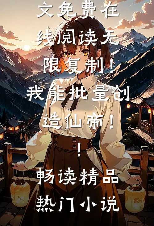 无限复制!我能批量创造仙帝!!畅读精品