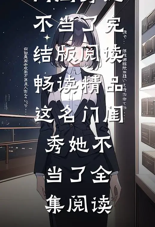 畅读精品这名门闺秀她不当了