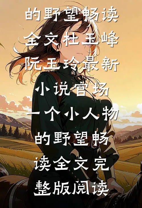 官场：一个小人物的野望畅读全文