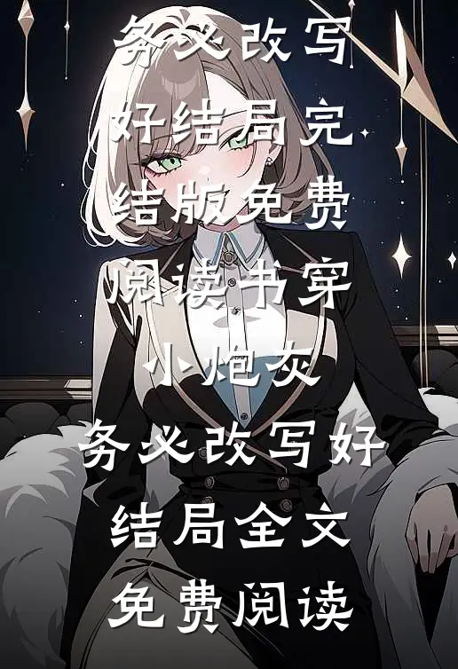 书穿小炮灰,务必改写好结局