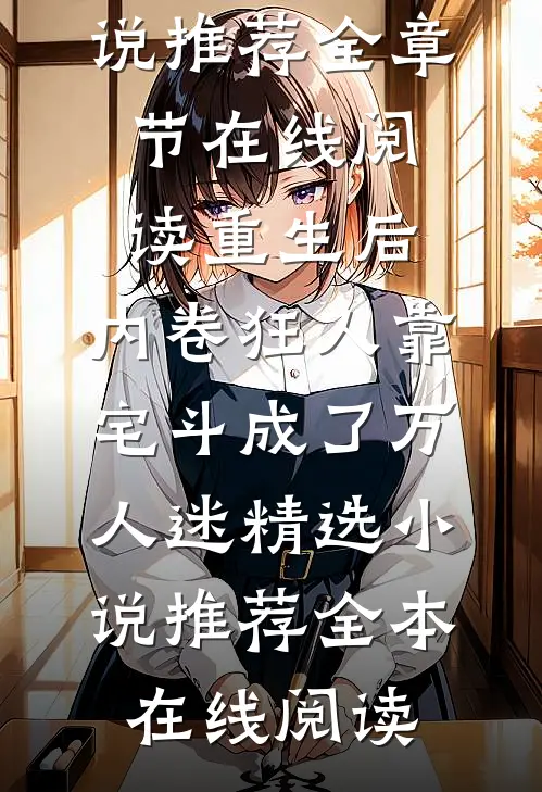 重生后,内卷狂人靠宅斗成了万人迷精选小说推荐