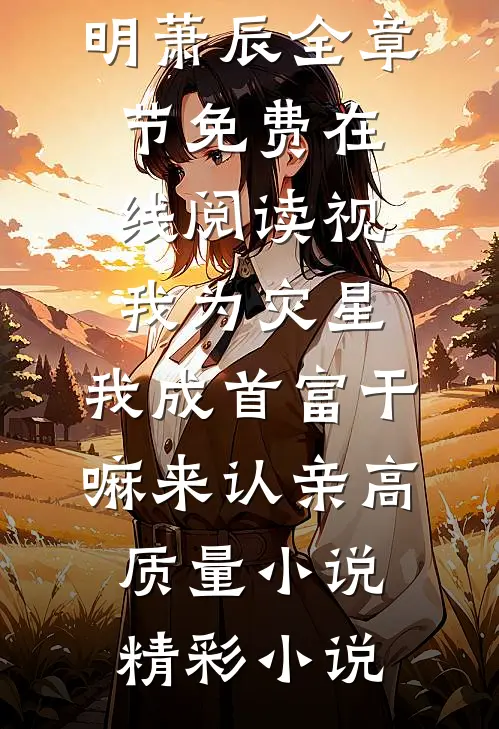 视我为灾星,我成首富干嘛来认亲高质量小说