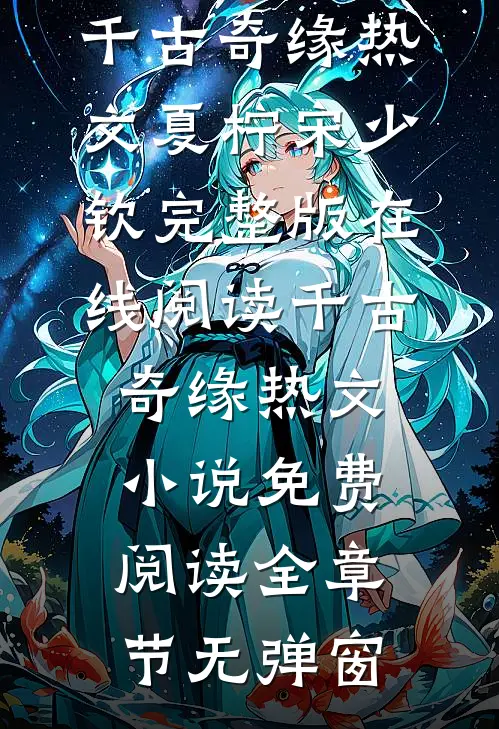 千古奇缘热文（夏柠宋少钦）完整版在线阅读_千古奇缘热文小说免费阅读全章节无弹窗