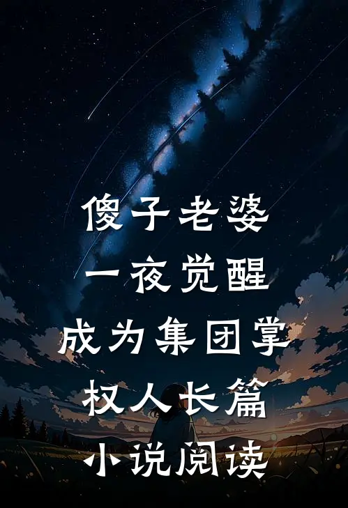 傻子老婆一夜觉醒，成为集团掌权人长篇小说阅读