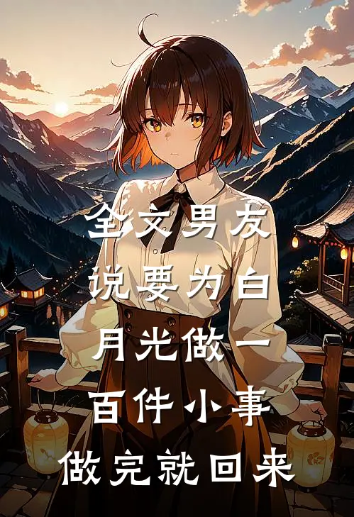 全文男友说要为白月光做一百件小事，做完就回来