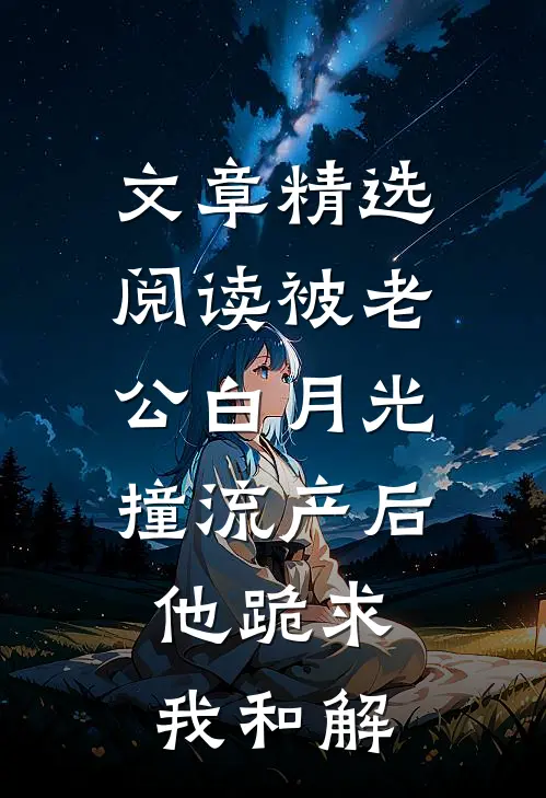 文章精选阅读被老公白月光撞流产后，他跪求我和解