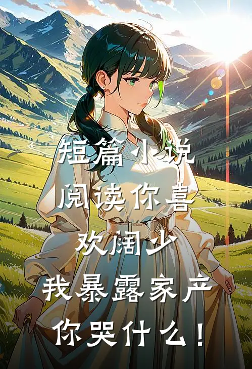 短篇小说阅读你喜欢阔少，我暴露家产你哭什么！