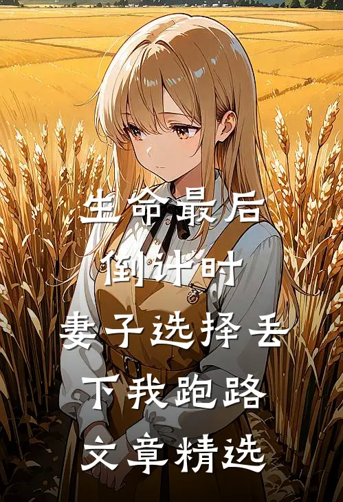 生命最后倒计时，妻子选择丢下我跑路文章精选