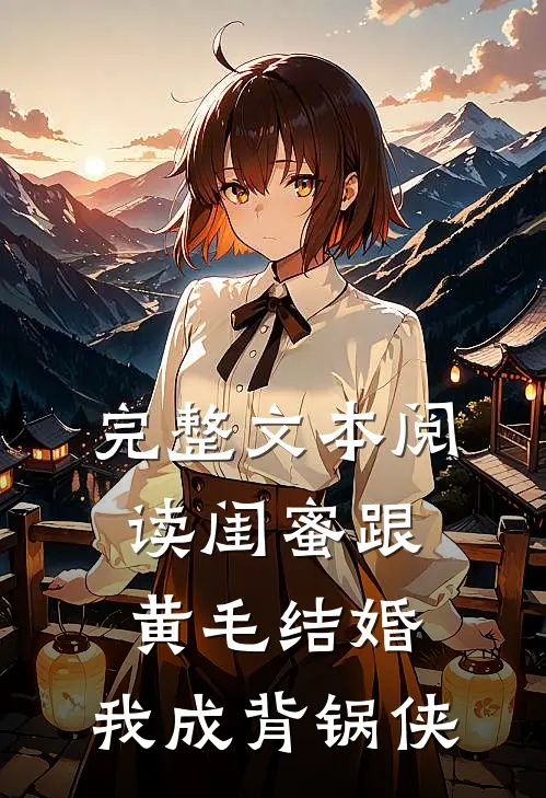 完整文本阅读闺蜜跟黄毛结婚，我成背锅侠