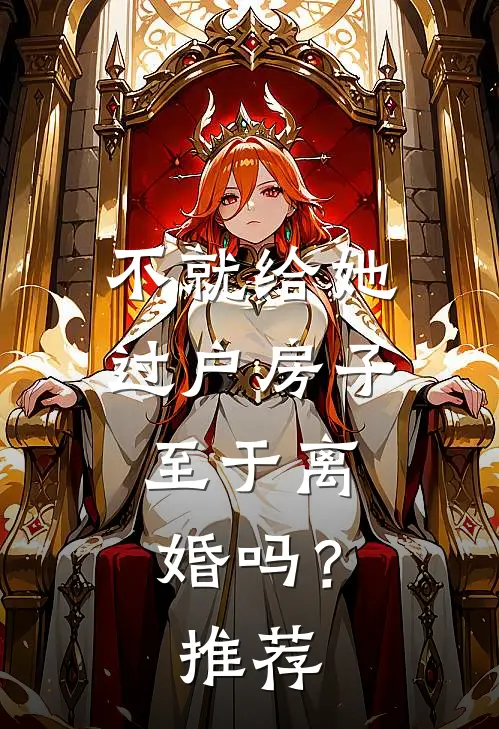 不就给她过户房子，至于离婚吗？推荐