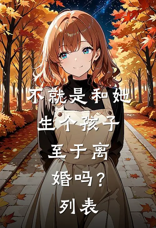 不就是和她生个孩子，至于离婚吗？列表