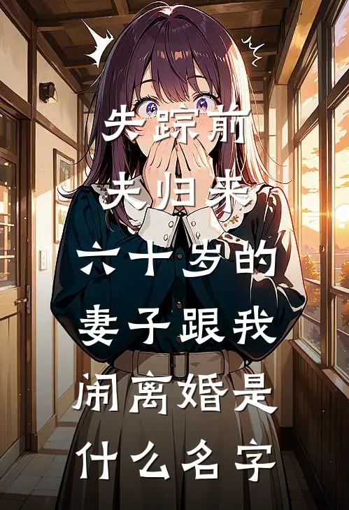 失踪前夫归来，六十岁的妻子跟我闹离婚是什么名字