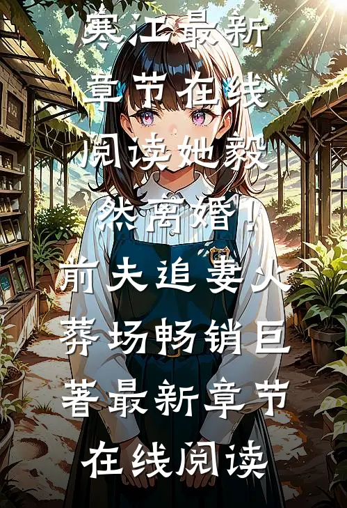 她毅然离婚!前夫追妻火葬场畅销巨著