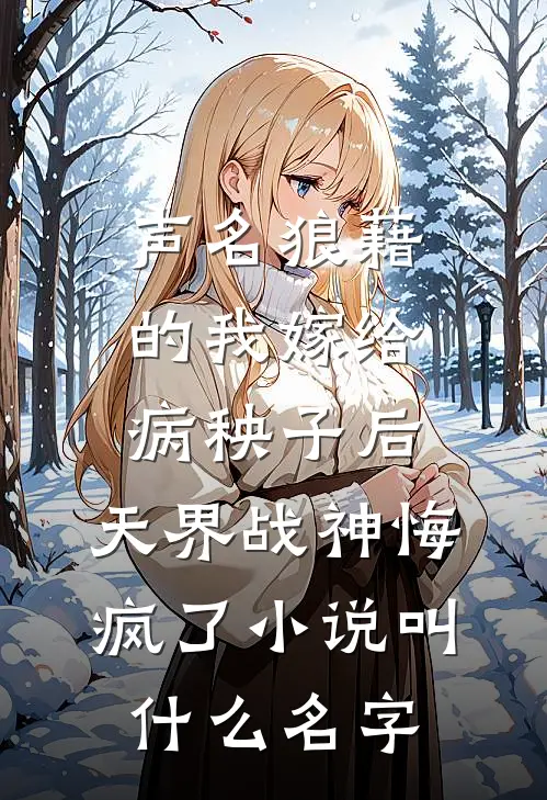 声名狼藉的我嫁给病秧子后，天界战神悔疯了小说叫什么名字