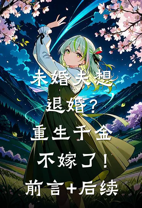 未婚夫想退婚？重生千金不嫁了！前言+后续