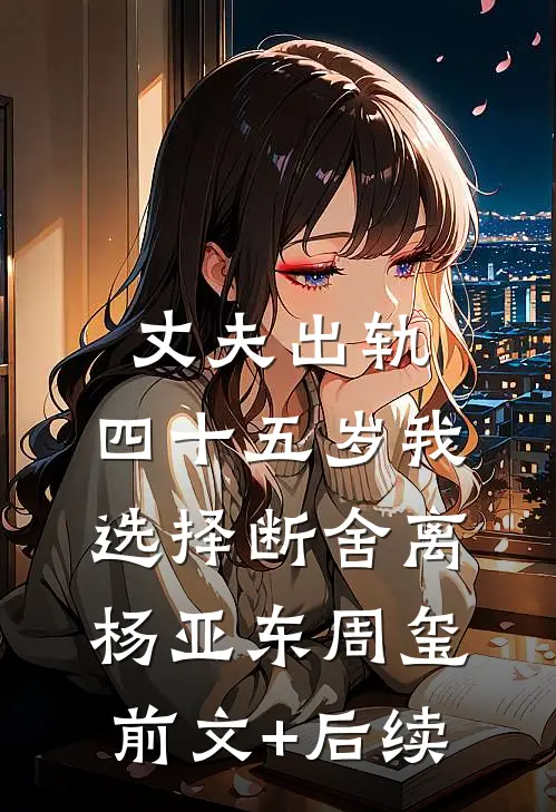 丈夫出轨，四十五岁我选择断舍离杨亚东周玺前文+后续