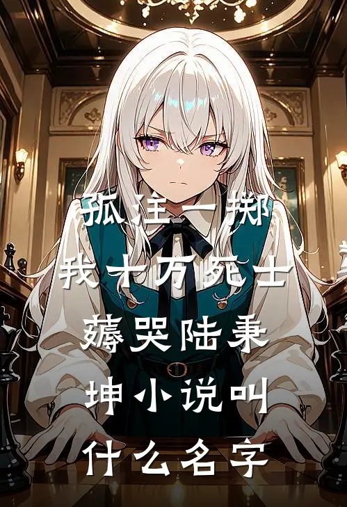 孤注一掷：我十万死士薅哭陆秉坤小说叫什么名字