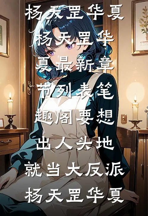 要想出人头地，就当大反派杨天罡华夏
