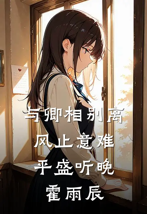 与卿相别离，风止意难平盛听晚霍雨辰