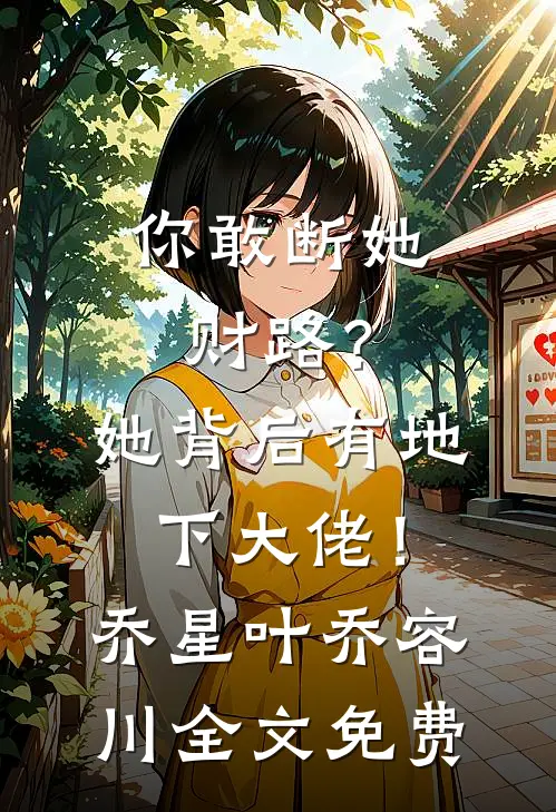 你敢断她财路？她背后有地下大佬！乔星叶乔容川全文免费
