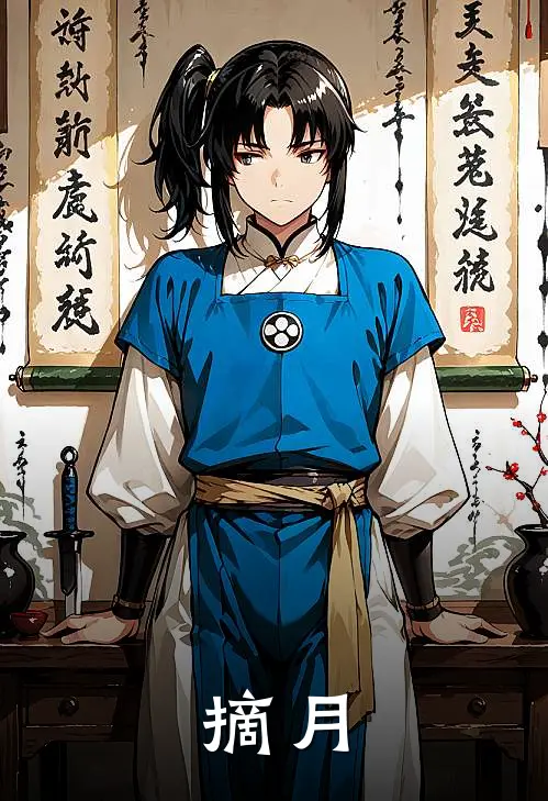 摘月