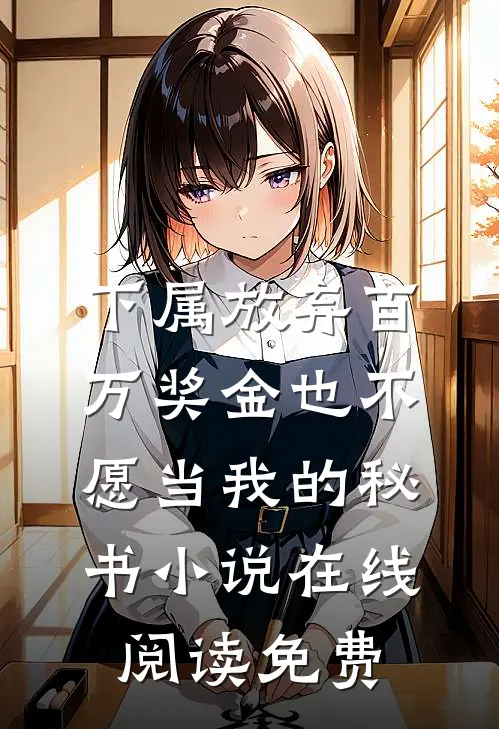 下属放弃百万奖金也不愿当我的秘书小说在线阅读免费