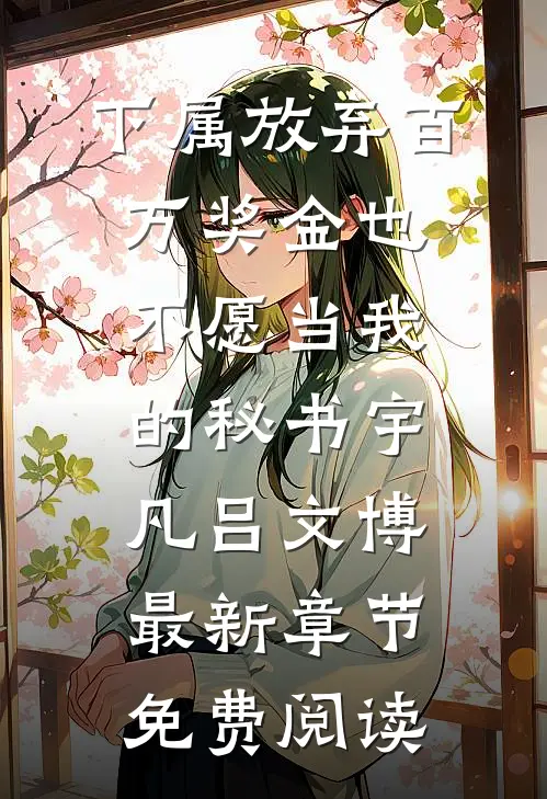 下属放弃百万奖金也不愿当我的秘书宇凡吕文博最新章节免费阅读