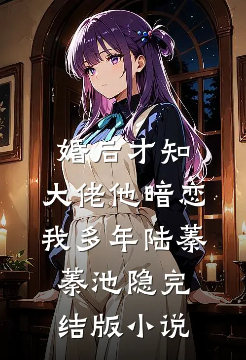 婚后才知，大佬他暗恋我多年陆蓁蓁池隐完结版小说