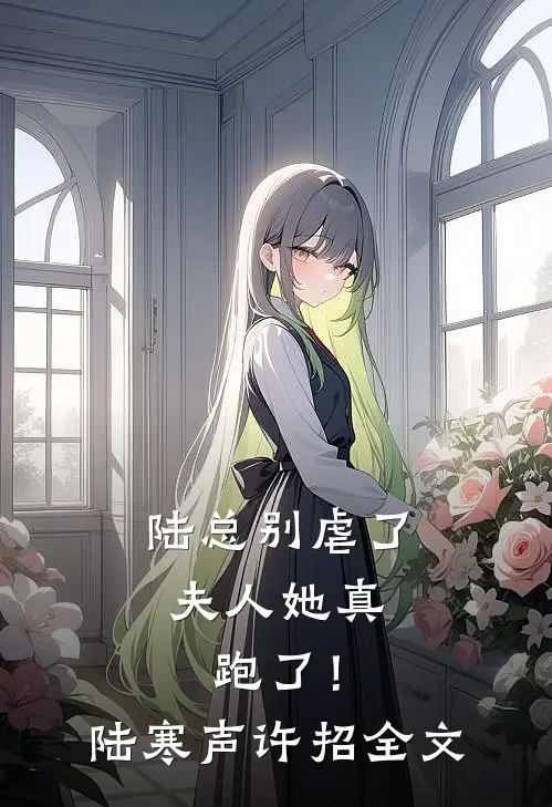 陆总别虐了，夫人她真跑了！陆寒声许招全文