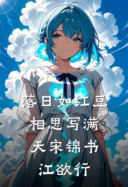 落日如红豆，相思写满天宋锦书江欲行