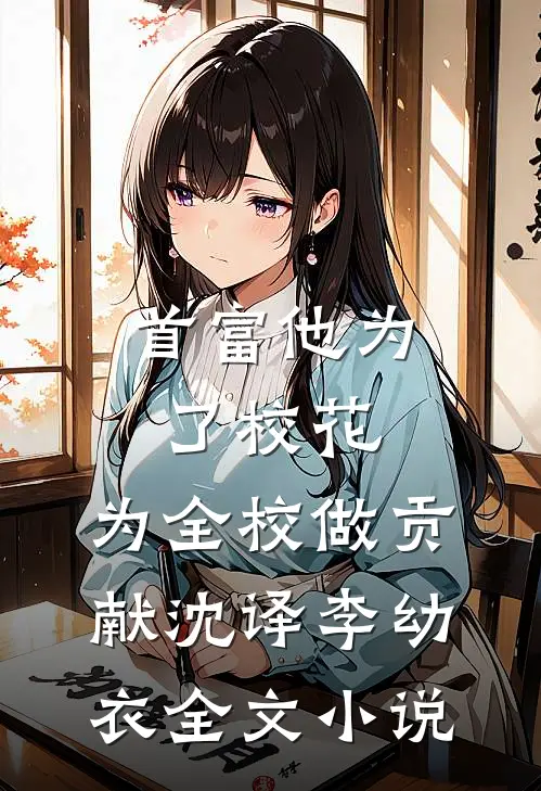 首富他为了校花，为全校做贡献沈译李幼衣全文小说
