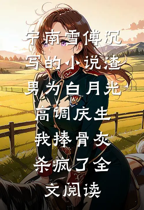 宁南雪傅沉写的小说渣男为白月光高调庆生，我捧骨灰杀疯了全文阅读