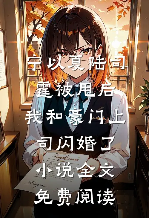 宁以夏陆司霆被甩后，我和豪门上司闪婚了小说全文免费阅读