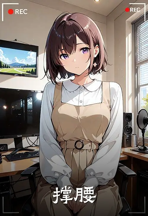 撑腰