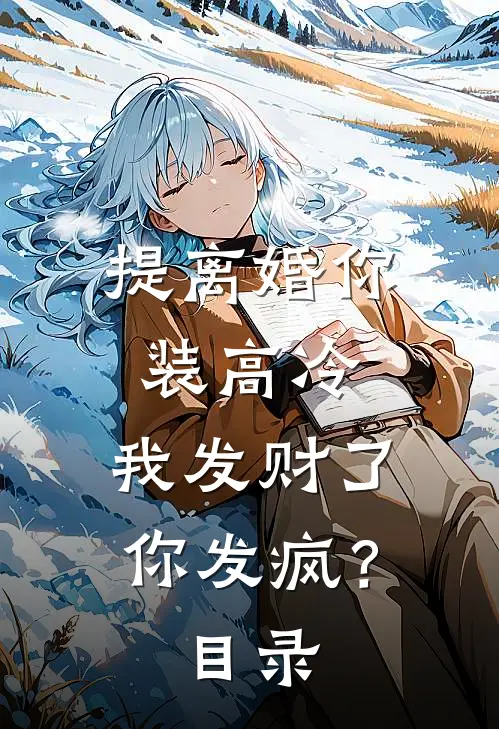 提离婚你装高冷，我发财了你发疯？目录