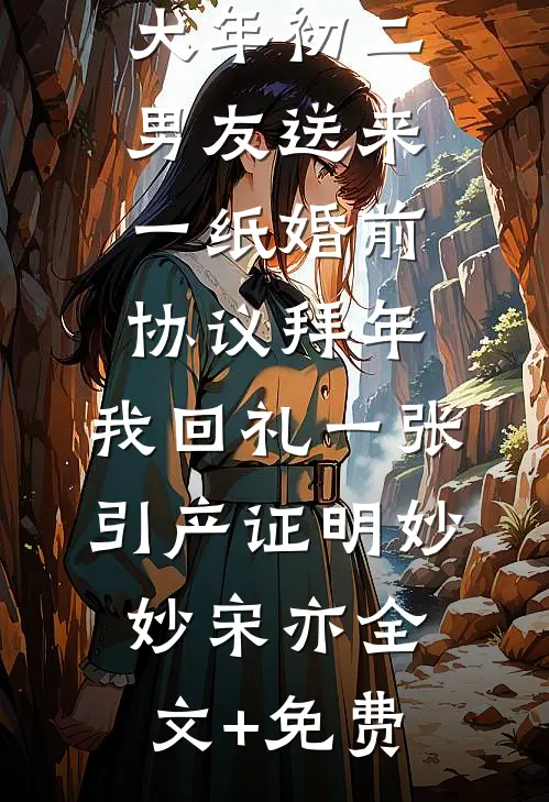 大年初二男友送来一纸婚前协议拜年，我回礼一张引产证明妙妙宋亦全文+免费