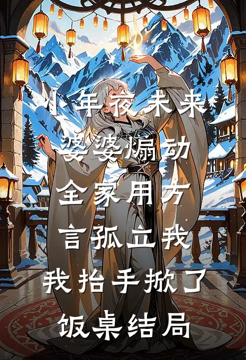 小年夜未来婆婆煽动全家用方言孤立我，我抬手掀了饭桌结局