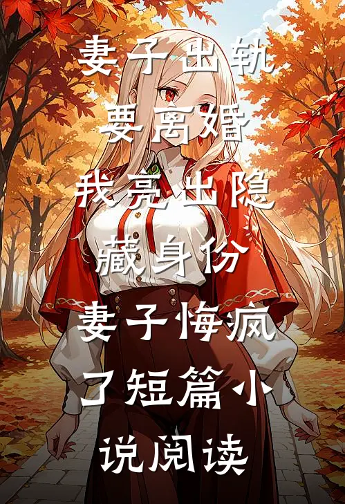 妻子出轨要离婚，我亮出隐藏身份，妻子悔疯了短篇小说阅读