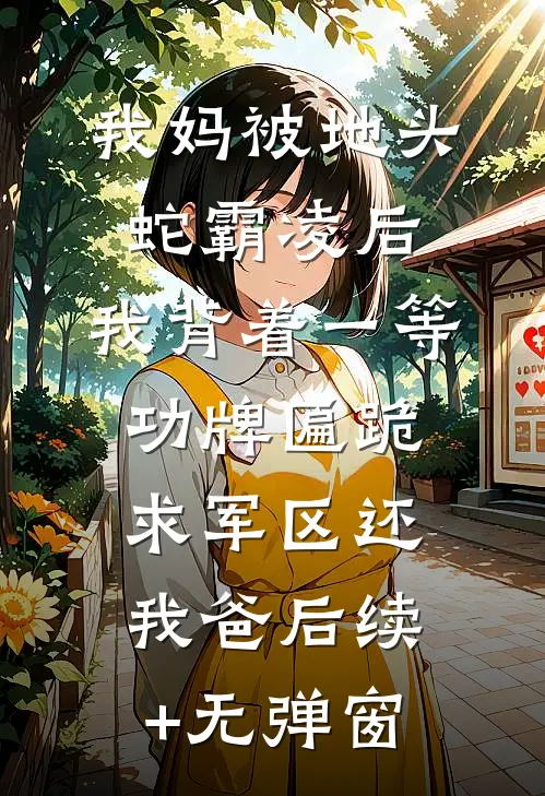 我妈被地头蛇霸凌后，我背着一等功牌匾跪求军区还我爸后续+无弹窗