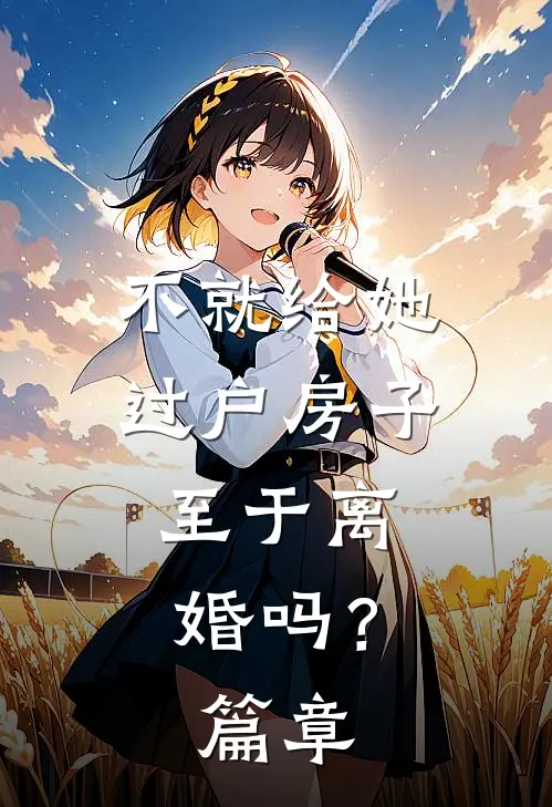 不就给她过户房子，至于离婚吗？篇章