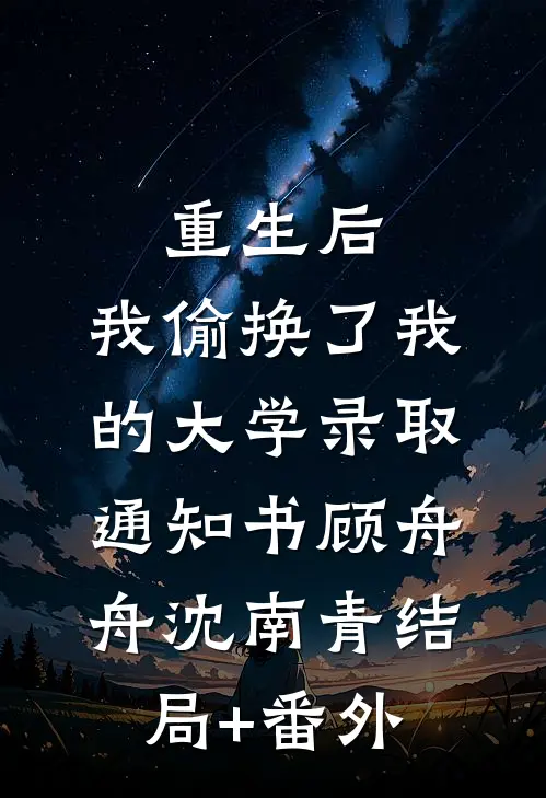 重生后，我偷换了我的大学录取通知书顾舟舟沈南青结局+番外