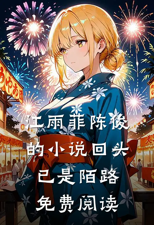 江雨菲陈俊的小说回头已是陌路免费阅读