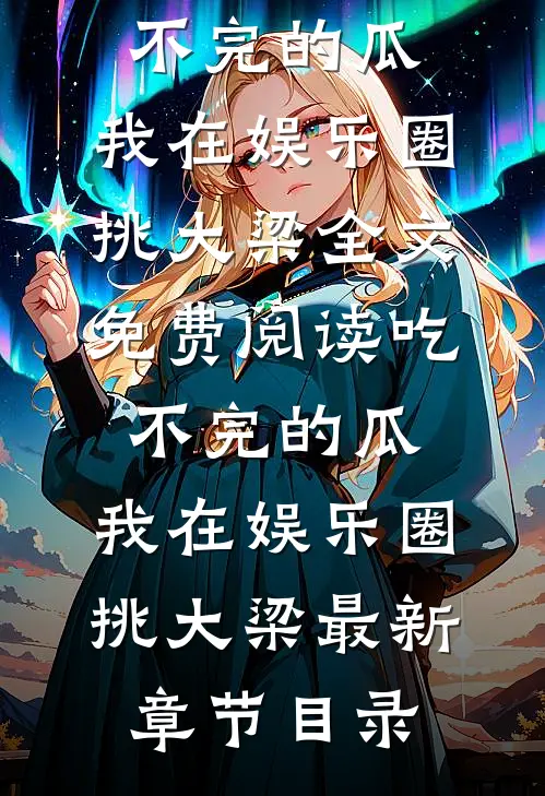 吃不完的瓜,我在娱乐圈挑大梁