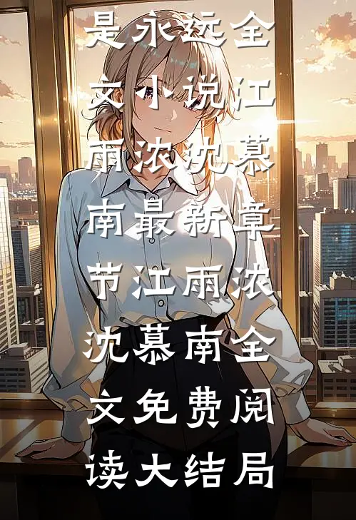 转身便是永远全文小说江雨浓沈慕南最新章节