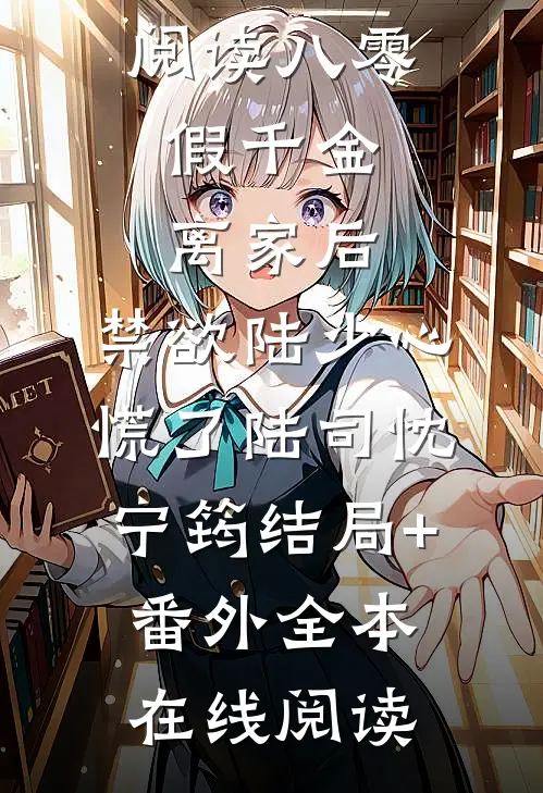 八零:假千金离家后,禁欲陆少心慌了陆司忱宁筠结局+番外