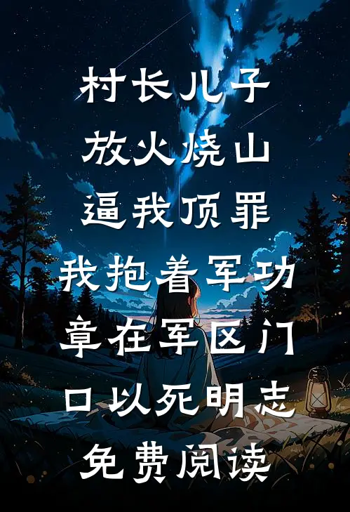 村长儿子放火烧山逼我顶罪，我抱着军功章在军区门口以死明志免费阅读