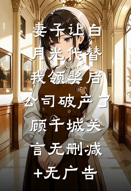 妻子让白月光代替我领奖后，公司破产了顾千城关言无删减+无广告