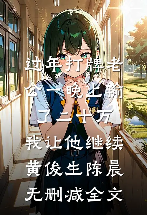 过年打牌老公一晚上输了二十万，我让他继续黄俊生陈晨无删减全文